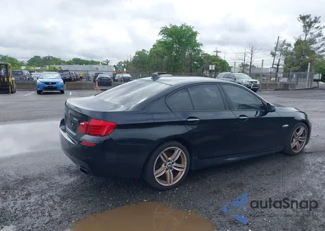 2013 BMW 550 Xi from USA, damaged, VIN WBAFU9C51DDY72239